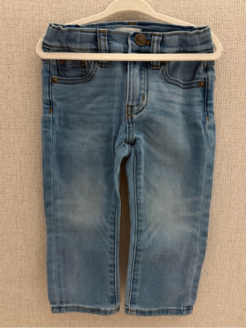 Jcrew Crewcuts light wash denim jeans - Adjustable waist!